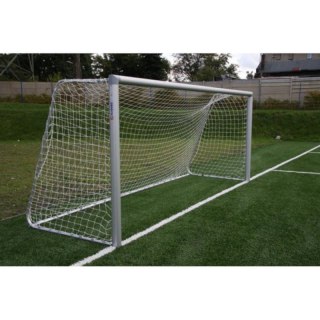 SIATKA DO PIŁKI NOŻNEJ 5x2x0,8x1,5m /PE 3/ NETEX BIAŁO-CZERWONA Netex
