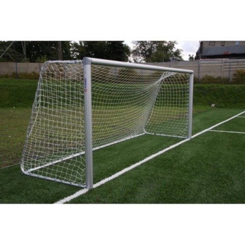 SIATKA DO PIŁKI NOŻNEJ 5x2x0,8x1,5m /PE 3/ NETEX BIAŁO-CZERWONA Netex