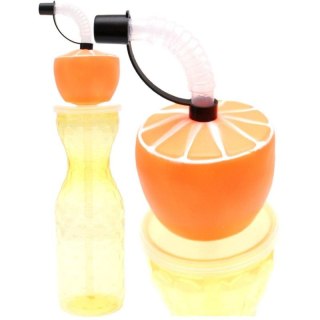 BIDON BUTELKA SPORTOWA ZE SŁOMKĄ 500 ML ŻÓŁTY EXCELLENT HOUSEWARE Excellent houseware