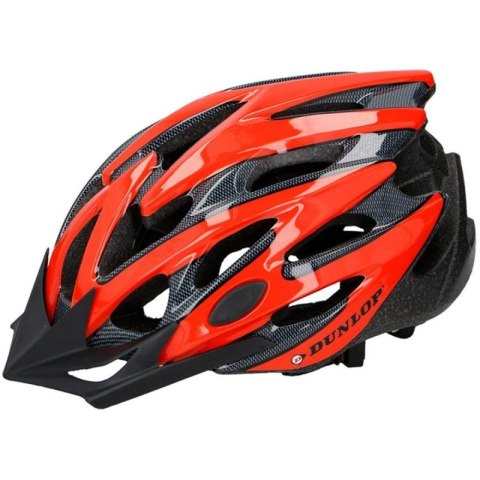 KASK ROWEROWY REGULOWANY DUNLOP MTB RED R. M (55-58CM) Dunlop