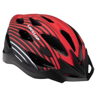 KASK ROWEROWY REGULOWANY DUNLOP R.L CZERWONY Dunlop