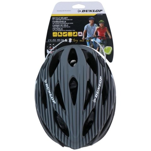 KASK ROWEROWY REGULOWANY DUNLOP R.M SZARY Dunlop