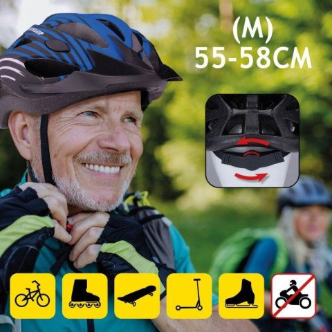 KASK ROWEROWY REGULOWANY DUNLOP R.M SZARY Dunlop