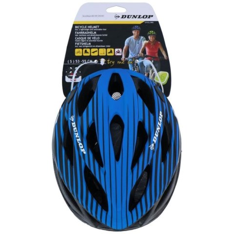 KASK ROWEROWY REGULOWANY DUNLOP R.S NIEBIESKI Dunlop