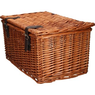 KOSZYK ROWEROWY WIKLINOWY NA PRZÓD 45x30x25cm BICYCLE GEAR Bicycle Gear
