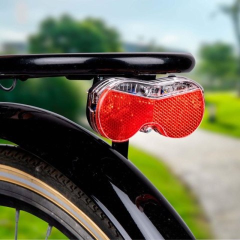 LAMPKA ROWEROWA NA TYŁ 3 LED DUNLOP Dunlop