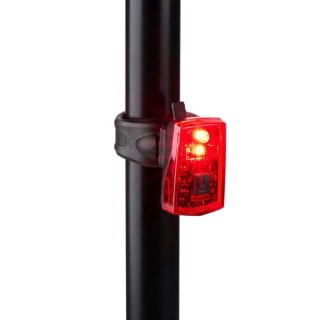 LAMPKA ROWEROWA NA TYŁ LED USB - C Z FUNKCJĄ STOP CERTYFIKAT DUNLOP Dunlop