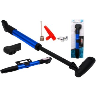 POMPKA ROWEROWA MINI ALU XQMAX NIEBIESKA XQMAX