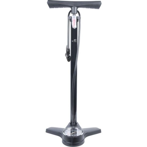 POMPKA WARSZTATOWO ROWEROWA 180PSI (12BAR) Z MANOMETREM XQMAX PRO XQMAX