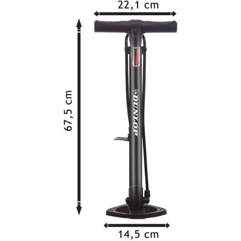 POMPKA WARSZTATOWO ROWEROWA DUNLOP 174psi (12bar) Dunlop