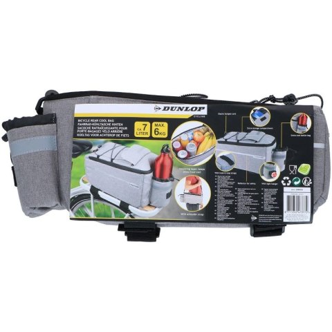 TORBA SAKWA TERMICZNA NA ROWER MOCOWANIE NA TYŁ BAGAŻNIK 7L DUNLOP Dunlop