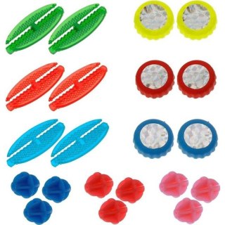 ZESTAW 21 KORALIKÓW DEKORACJI NA SZPRYCHY ROWEROWE XQMAX XQMAX