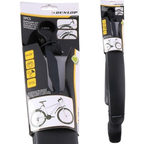 ZESTAW BŁOTNIKÓW MTB 24-26 CALI DUNLOP Dunlop