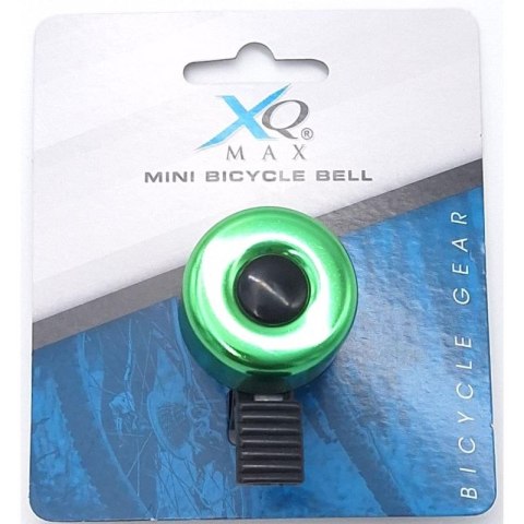 DZWONEK ROWEROWY GRUSZKA ŚR 35MM XQMAX ZIELONY XQMAX