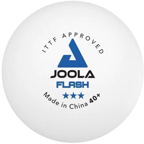 PIŁECZKI DO TENISA STOŁOWEGO JOOLA FLASH 3SZT BIAŁE Joola