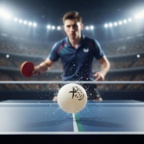 PIŁECZKI DO TENISA STOŁOWEGO XQMAX 3 GWIAZDKI 12SZT BIAŁE XQMAX