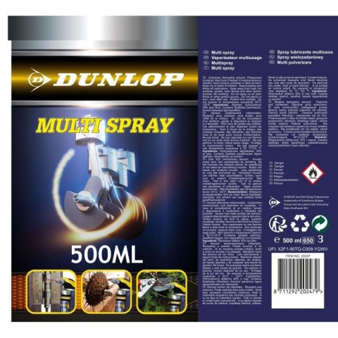 SMAR UNIWERSALNY DO ROWERU 500ML DUNLOP Dunlop