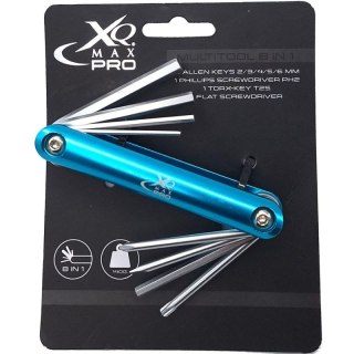 ZESTAW NARZĘDZI DO NAPRAWY ROWERU 8W1 XQMAX PRO NIEBIESKI XQMAX