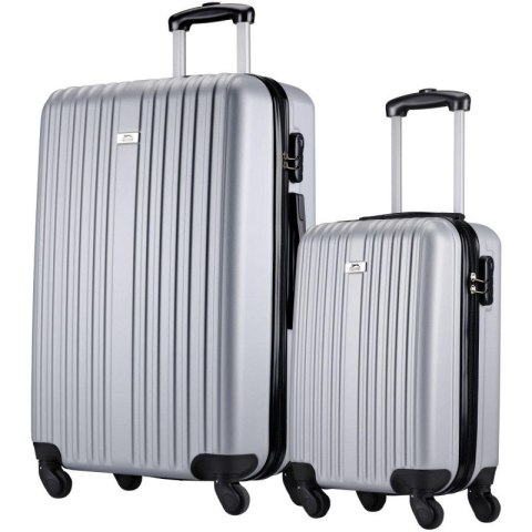 ZESTAW 2 WALIZEK 18 i 26 CALE SLAZENGER SILVER Slazenger