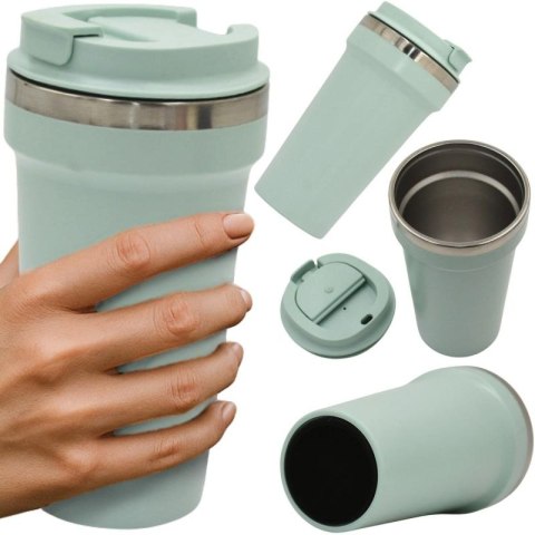 KUBEK TERMICZNY TURYSTYCZNY EXCELLENT HOUSEWARE 500L - ZIELONY Excellent houseware