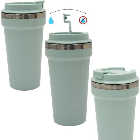 KUBEK TERMICZNY TURYSTYCZNY EXCELLENT HOUSEWARE 500L - ZIELONY Excellent houseware