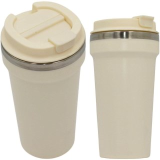KUBEK TERMICZNY TURYSTYCZNY EXCELLENT HOUSEWARE 500ML - ECRU Excellent houseware