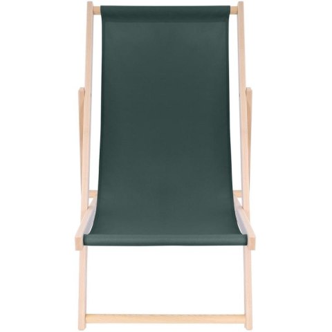 LEŻAK DREWNIANY CLASSIC ZIELONY