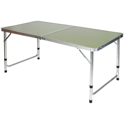 STOLIK TURYSTYCZNY SKŁADANY KEMPINGOWY 120X60X70/62/55CM ZIELONY