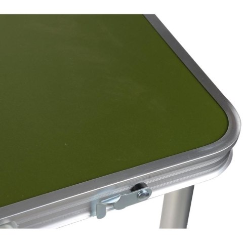 STOLIK TURYSTYCZNY SKŁADANY KEMPINGOWY 120X60X70/62/55CM ZIELONY