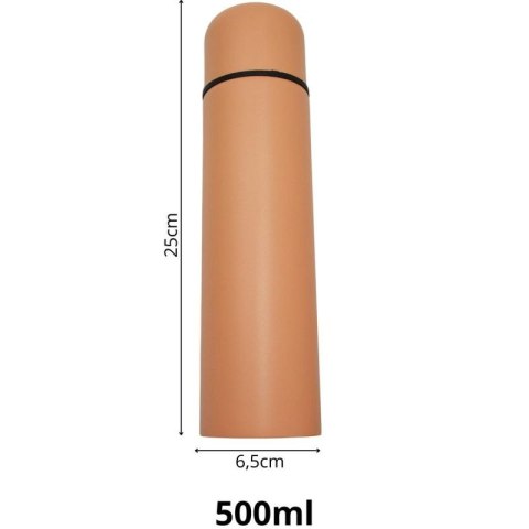 TERMOS TURYSTYCZNY 500ML EXCELLENT HOUSEWARE POMARAŃCZOWY Excellent houseware
