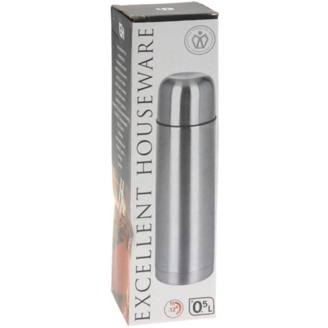 TERMOS TURYSTYCZNY 500ML SREBRNY