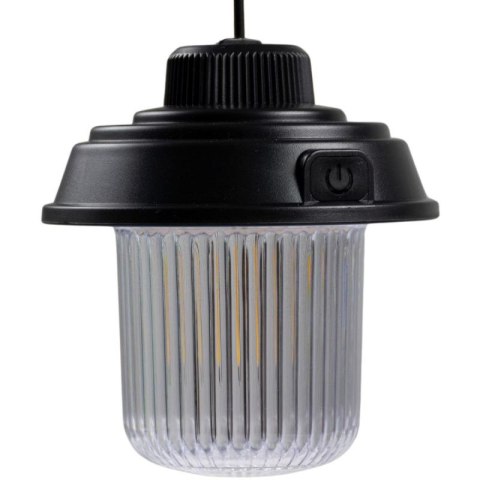 LATARKA LAMPA CAMPING USB 3 RODZAJE ŚWIATŁA REDCLIFFS CZARNY Redcliffs