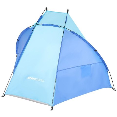NAMIOT OSŁONA PLAŻOWA SUN 200x120x120cm NIEBIESKO-GRANATOWY ENERO CAMP Enero