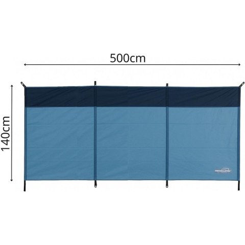 PARAWAN PLAŻOWY 5x1,4M W POKROWCU REDCLIFFS Redcliffs