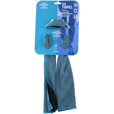 RĘCZNIK CHŁODZĄCY SPORTOWY 90X30CM UMBRO NIEBIESKI Umbro
