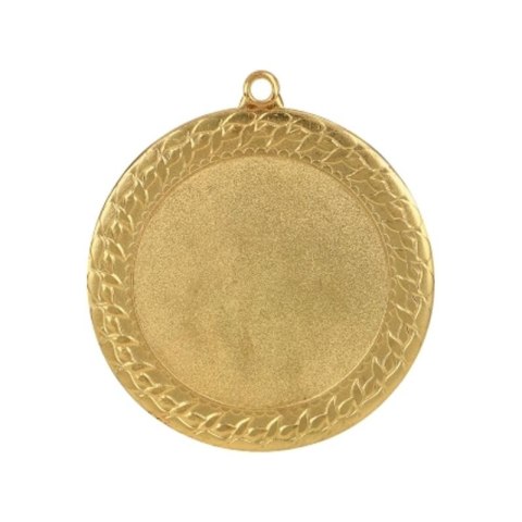 Medal złoty ogólny z miejscem na emblemat 50 mm - medal stalowy