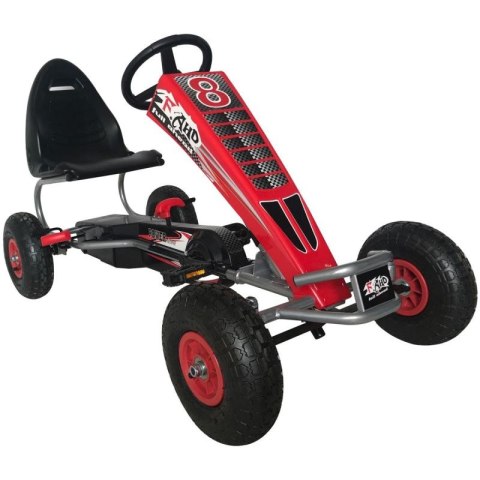 GOKART AUTO NA PEDAŁY ENERO 14 CZERWONY Enero