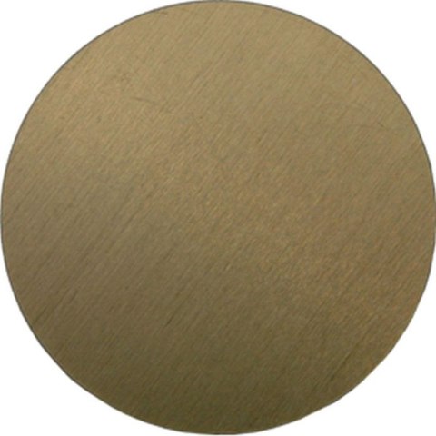Krążek pod sublimację F.25 - blacha Subligraw - złota