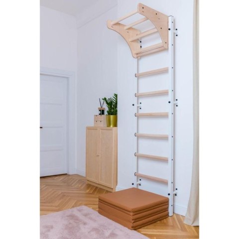 MATERAC GIMNASTYCZNY SKŁADANY BRĄZOWY 180CM BENCHK Benchk