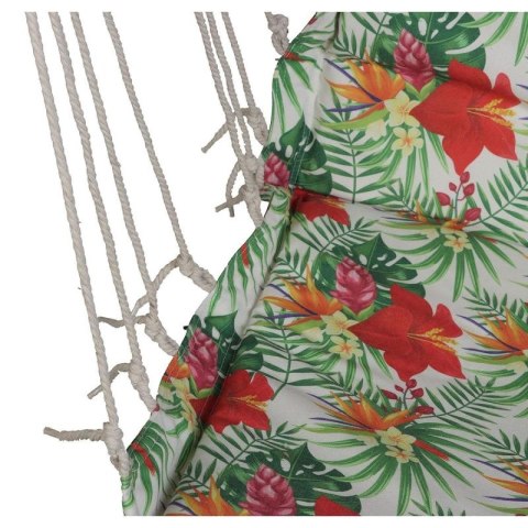 HAMAK FOTEL WISZĄCY BRAZYLIJSKI 100x50CM NATURA Z WSZYTĄ PODUSZKĄ TROPIC JUNGLE