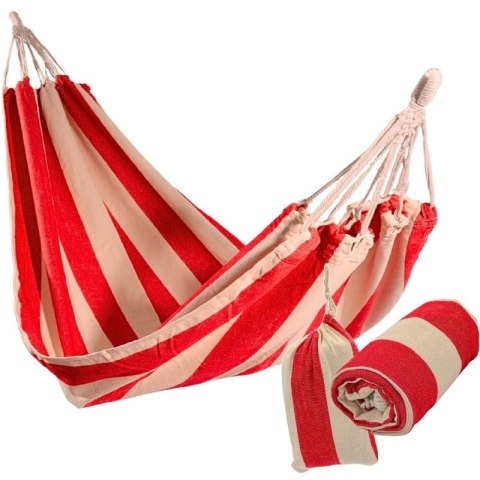 HAMAK OGRODOWY 1 OSOBOWY 200x100CM Z POKROWCEM 1064031