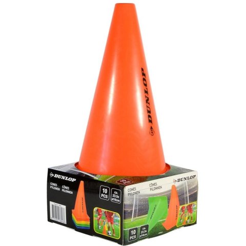 ZESTAW PACHOŁKÓW TRENINGOWYCH WYS.23CM 10SZT DUNLOP Dunlop