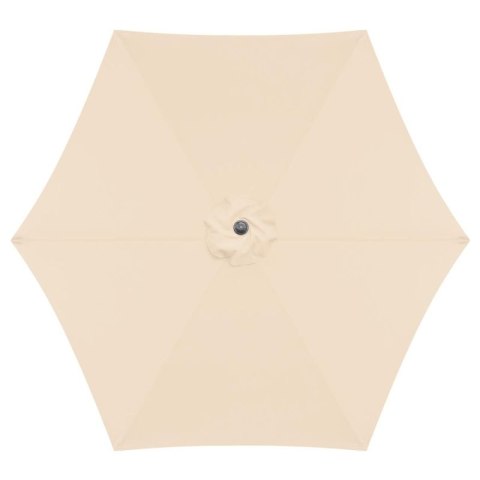 PARASOL OGRODOWY 300CM SKŁADANY BEŻOWY
