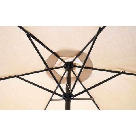 PARASOL OGRODOWY 300CM SKŁADANY BEŻOWY