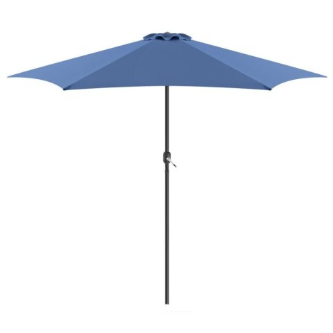 PARASOL OGRODOWY 300CM SKŁADANY GRANATOWY