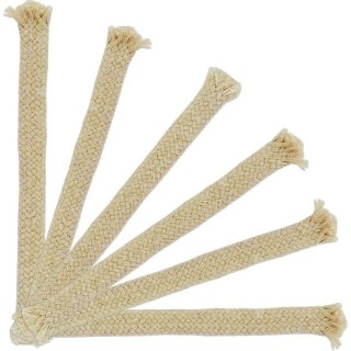KNOT PŁASKI DO LAMPY NAFTOWEJ I POCHODNI 13x1,2x0,5 CM - ZESTAW 5SZT