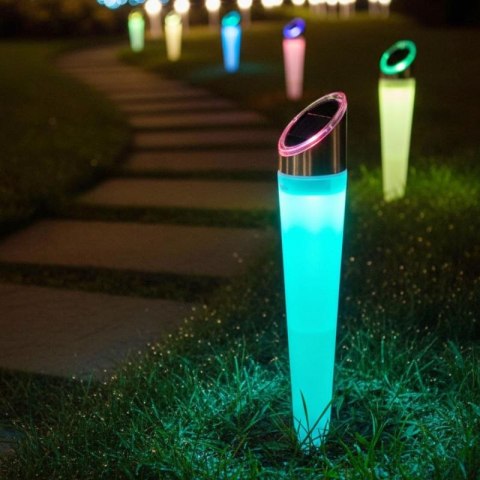 LAMPA SOLARA PATHWAY 4LED 2 KOLORY 32,5CM