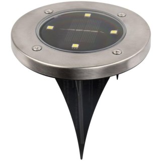 LAMPA SOLARNA 4 LED SMD DO WBICIA W PODŁOŻE KPL.4SZT