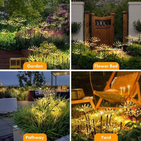 LAMPA SOLARNA DMUCHAWIEC DRZEWKO FAJERWERKI 72CM 60 LED