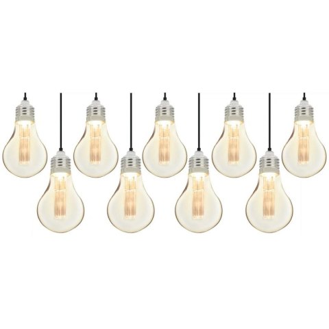 LAMPA SOLARNA GIRLANDA OGRODOWA PARTY LIGHT 10 LED 3.8M